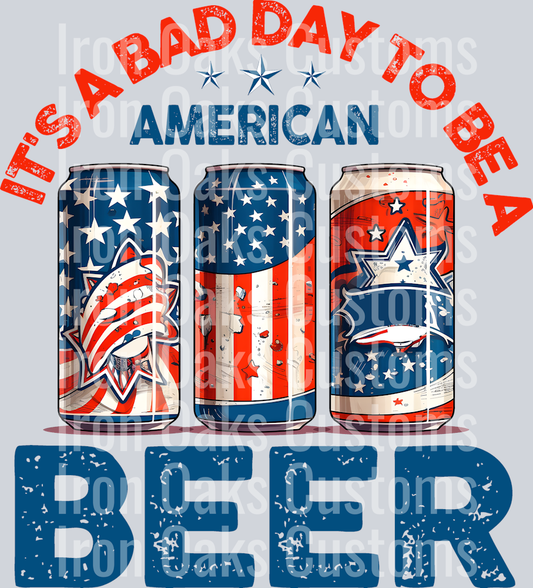 Bad day to be a beer