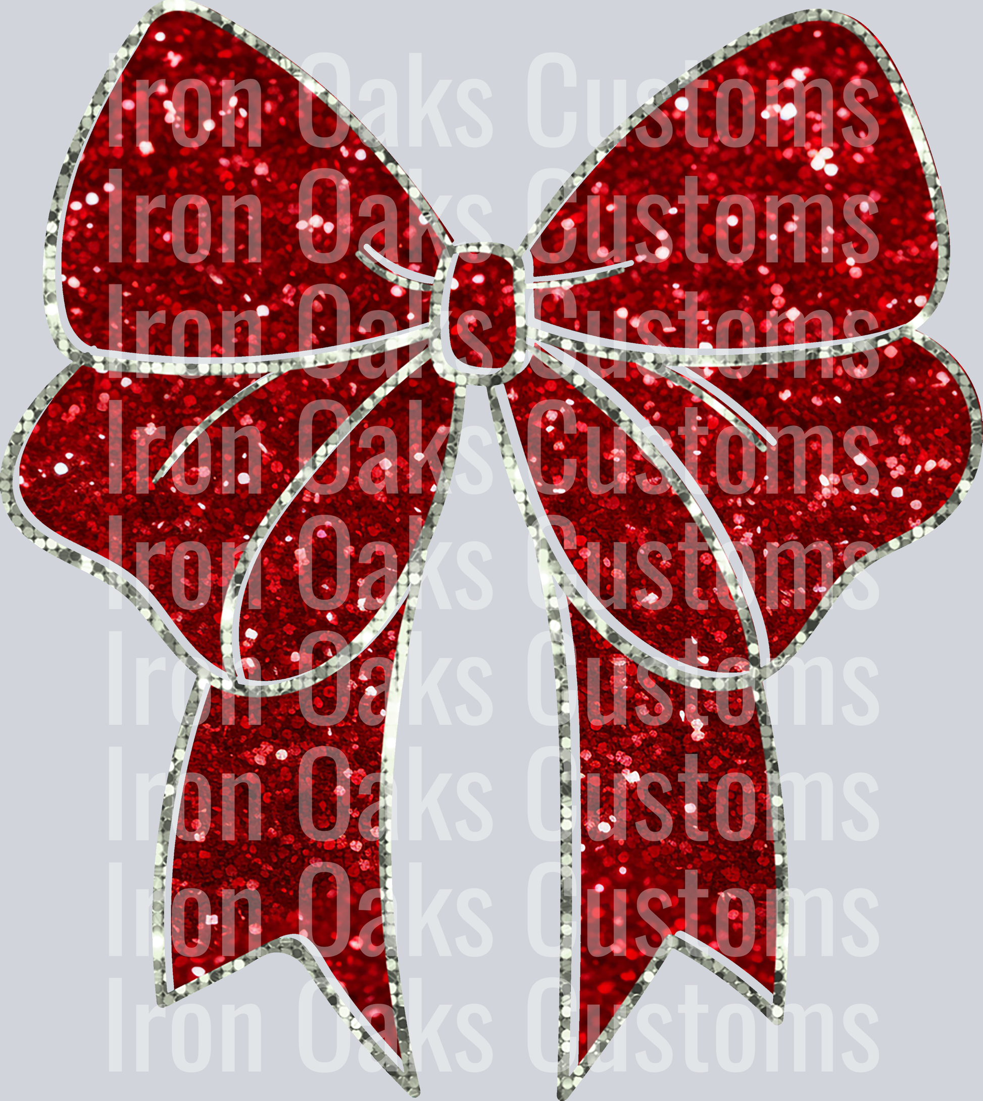 Red bow for buckeye mom