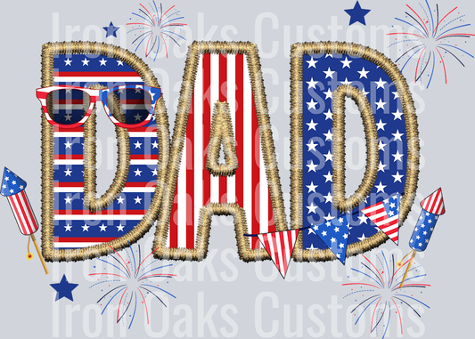 Dad USA faux
