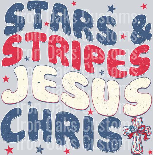 Stripes and Jesus Christ
