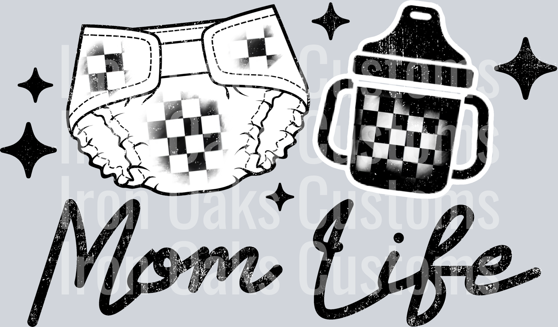Mom life diaper front pocket