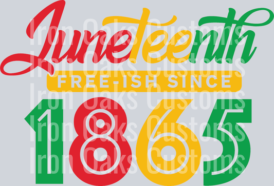 Juneteenth Freeish Since 1865