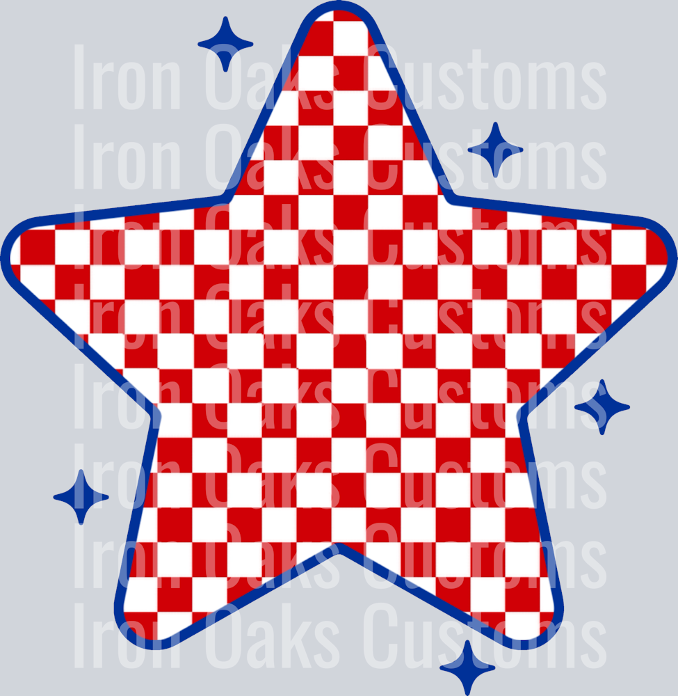 Checkered star (1)