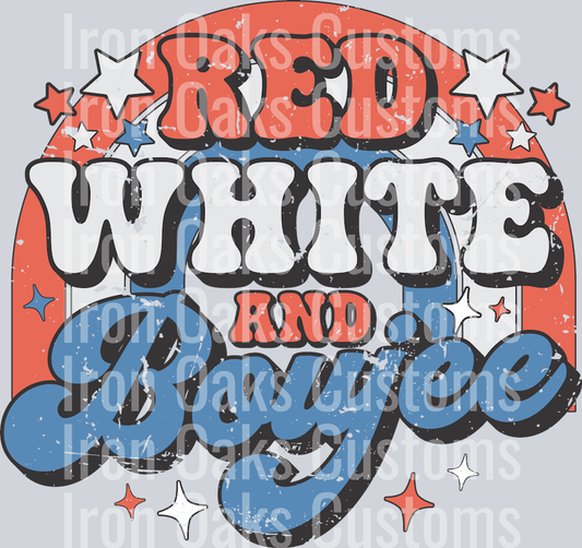 Red White and Boujee