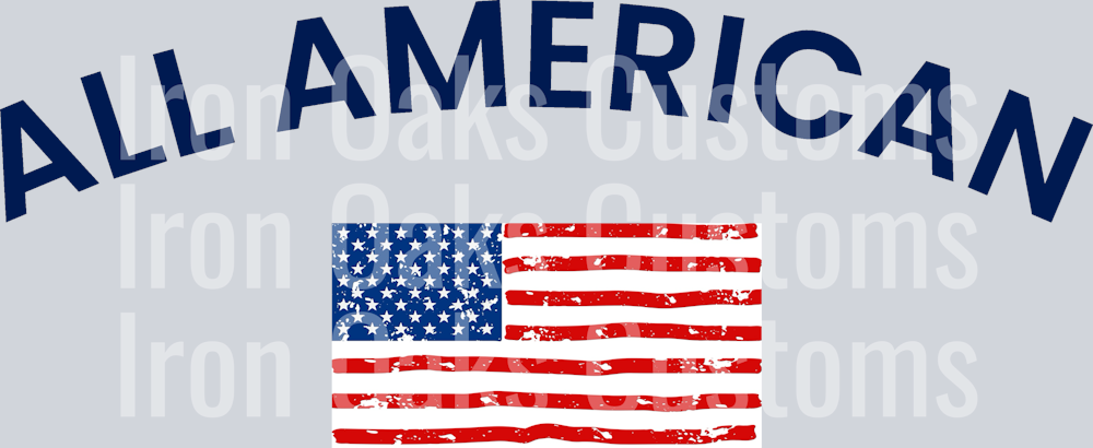 All American flag