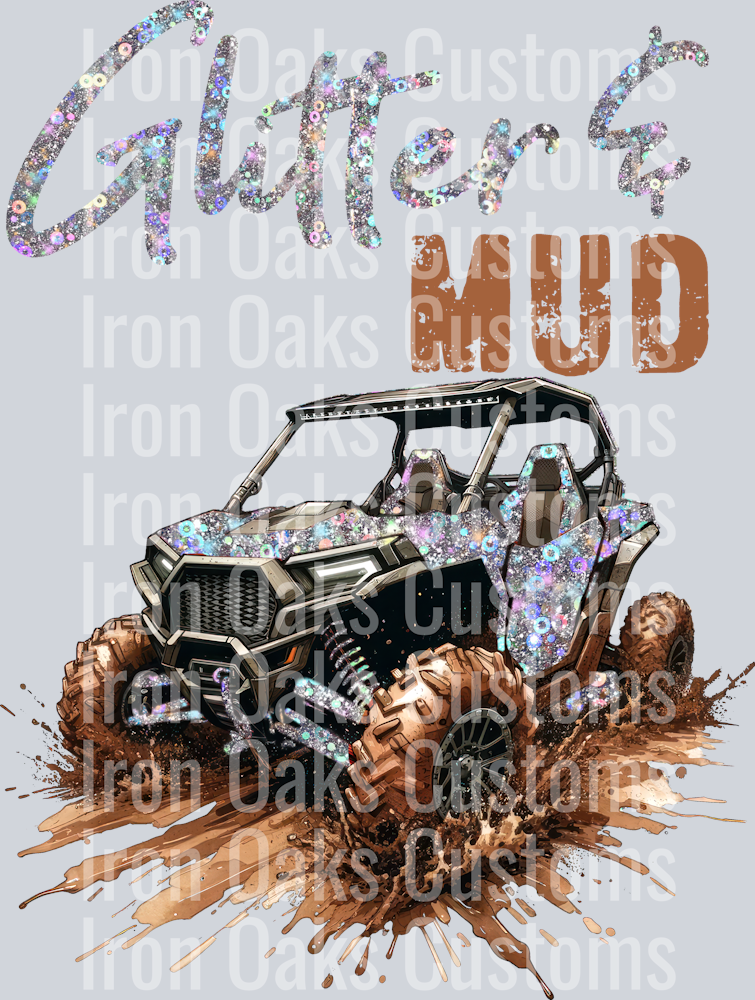glitter and mud