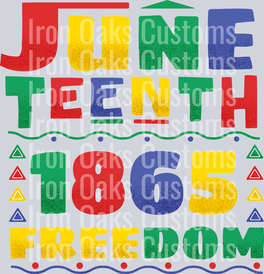 06-Juneteenth Freedom ince 1865