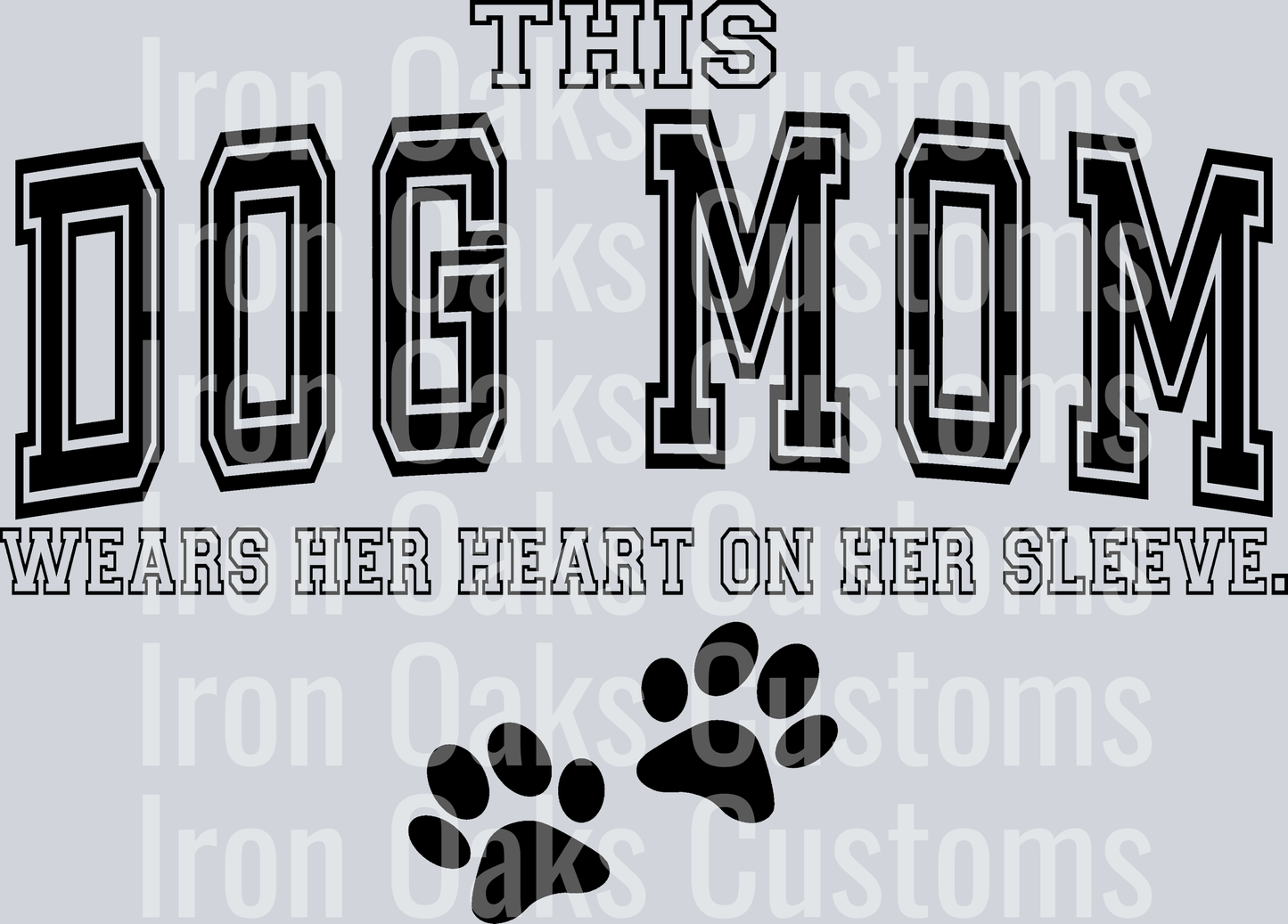 dog mom sleeve