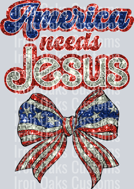 America needs Jesus