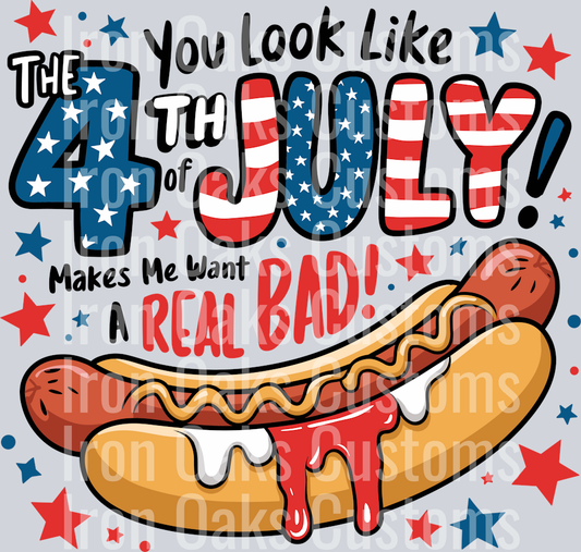 You look like the 4 of july