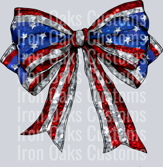 American Sequin Bow