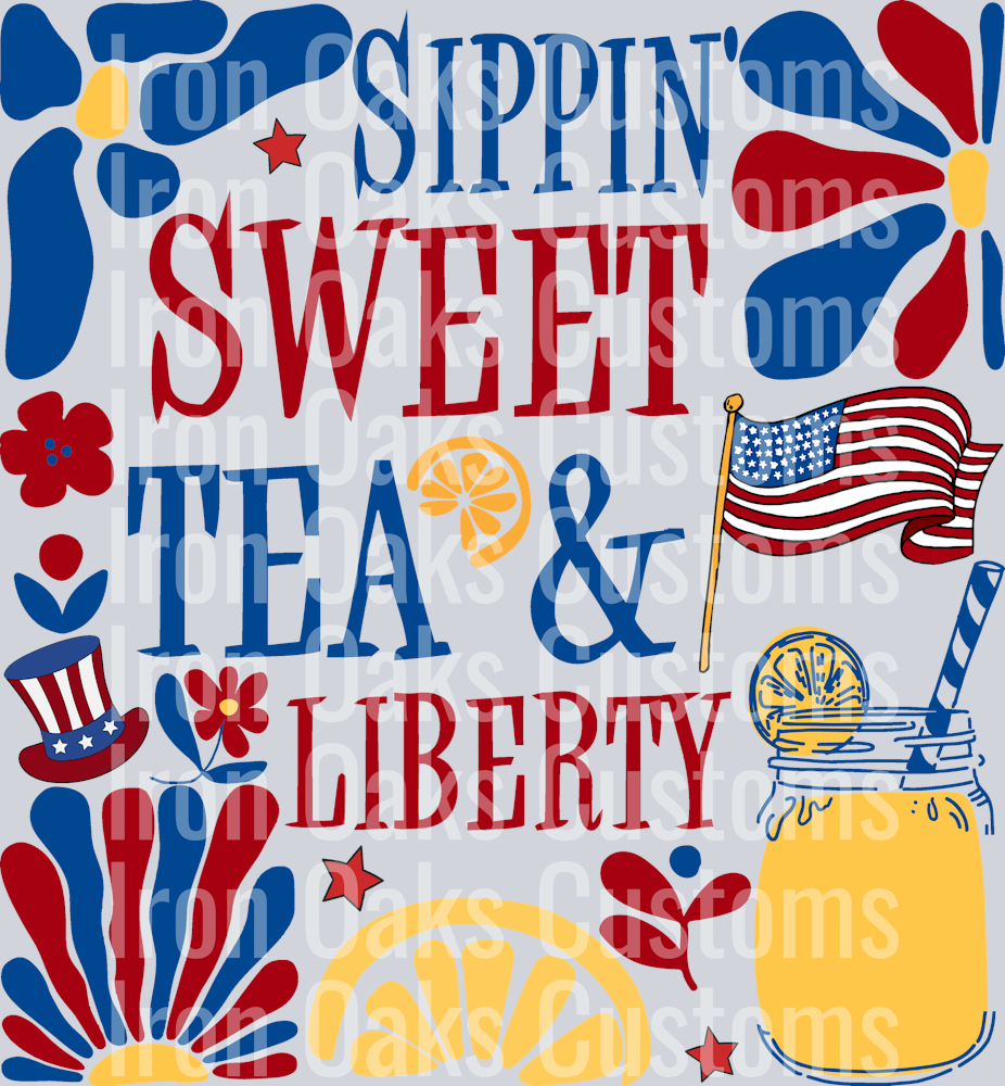 Sippin Sweat tea and liberty