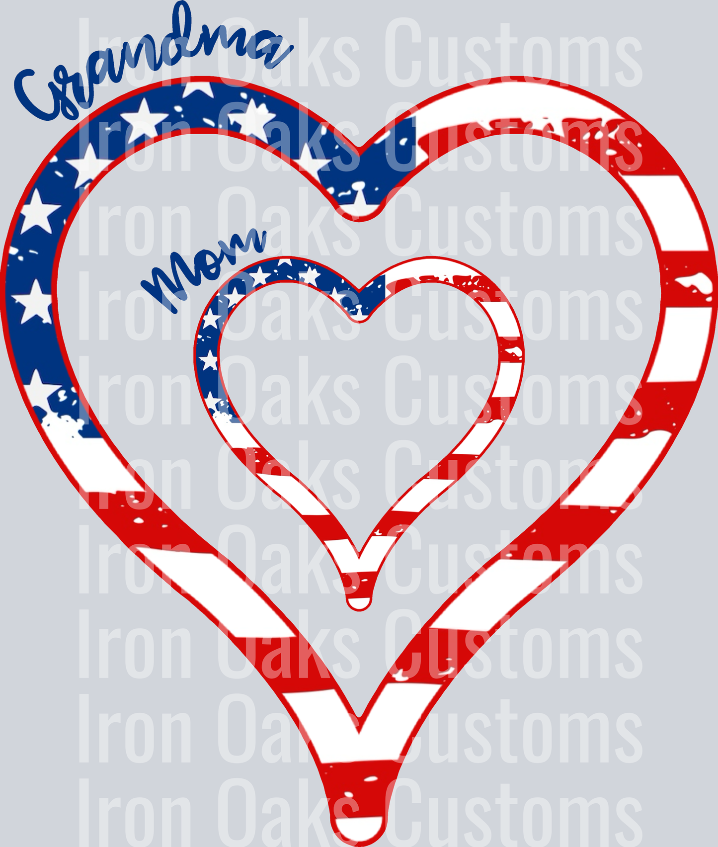 American heart grandma mom