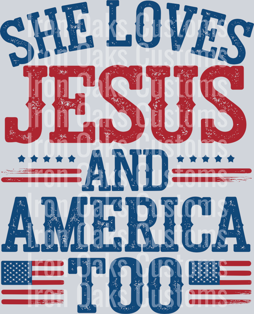She Loves Jesus and America too (2)