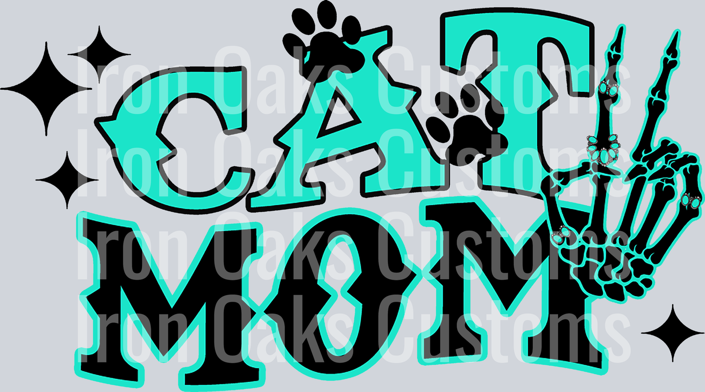 cat mom front