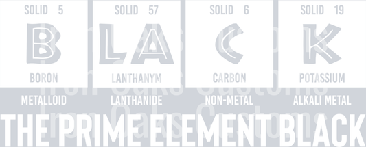 Black the prime element