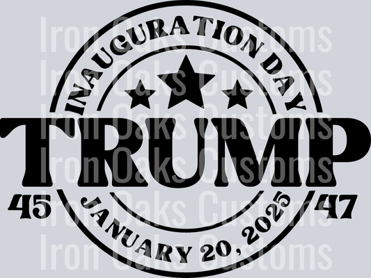 Inauguration Day - Trump - Black