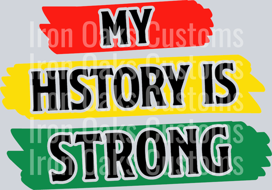 My history is strong SVG 2