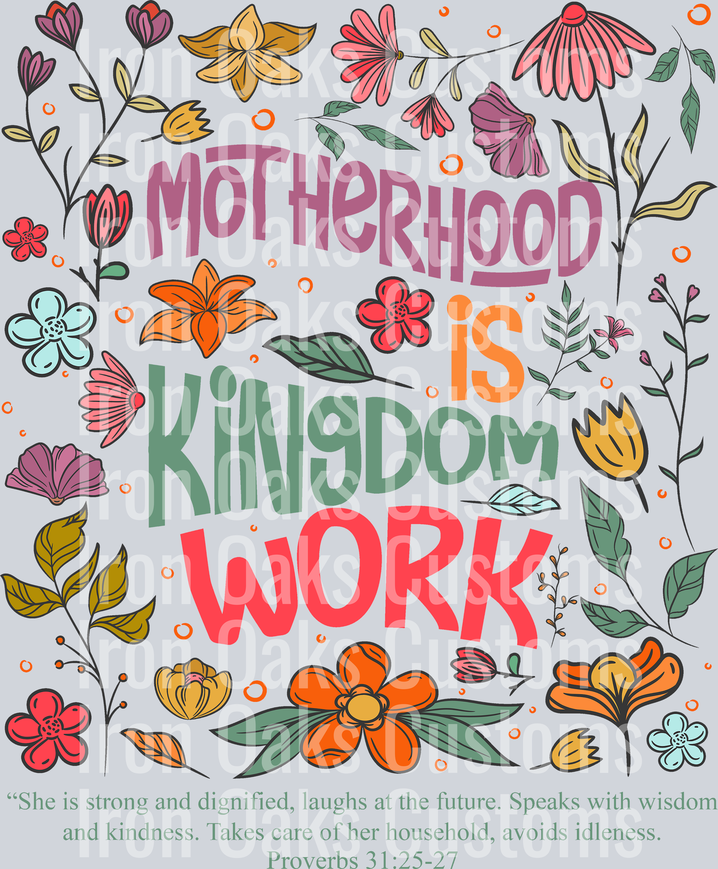 MOTHERHOOD IS KINGDOM WORK