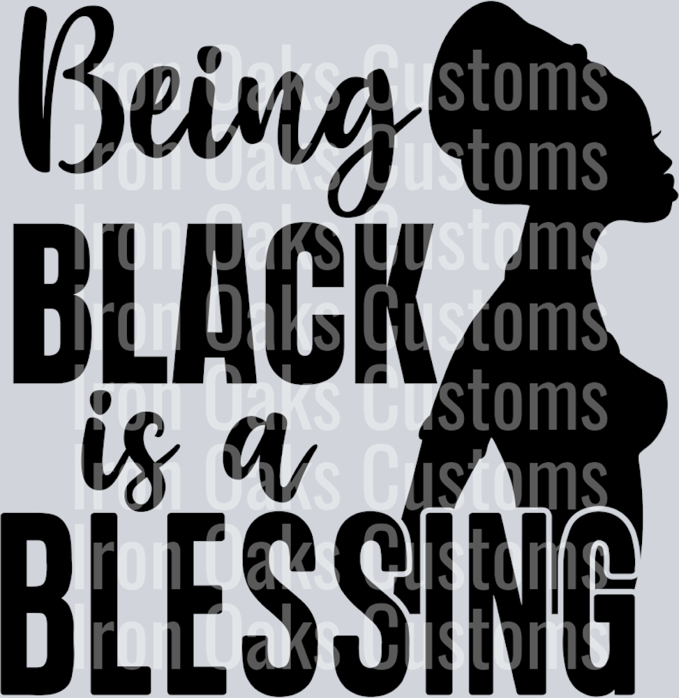 being black is a blessing