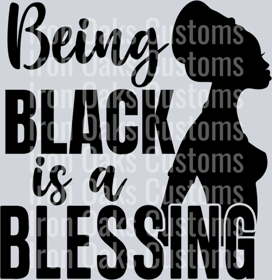 being black is a blessing