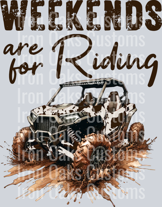 weekends are for riding